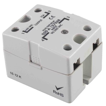 RS PRO Solid State Relay, 90 Amps Load, Panel Mount, Surface Mount, 600 V rms Load [0]; 253-7317