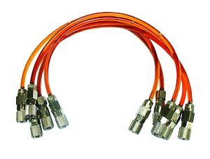 SMC 520mm Synthetic Rubber Hydraulic Hose Assembly, 10 bar Max Pressure [HM9425]; 253-7399