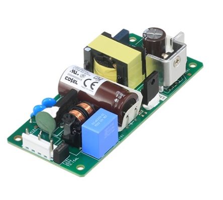 Cosel AC-DC Power Supply, LHA50F-48-Y, 48V dc, 1.1A, 52.8W, 1 Output, 85 → 264V ac Input Voltage [LHA50F-48-Y]; 253-8633