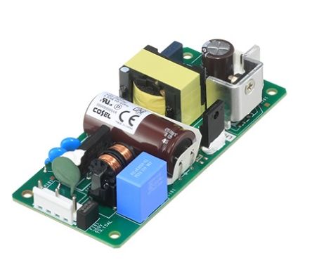 Cosel AC-DC Power Supply, LHA50F-5-Y, 5V dc, 8A, 40W, 1 Output, 85 → 264V ac Input Voltage [LHA50F-5-Y]; 253-8635
