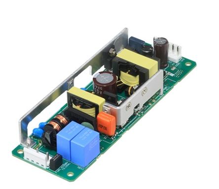 Cosel AC-DC Power Supply, LHA75F-5-Y, 5V dc, 12A, 60W, 1 Output, 85 → 264V ac Input Voltage [LHA75F-5-Y]; 253-8649