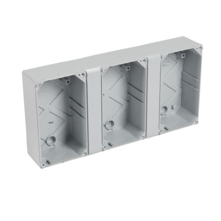 Legrand Black, Grey Light Switch Cover [001920]; 253-8667