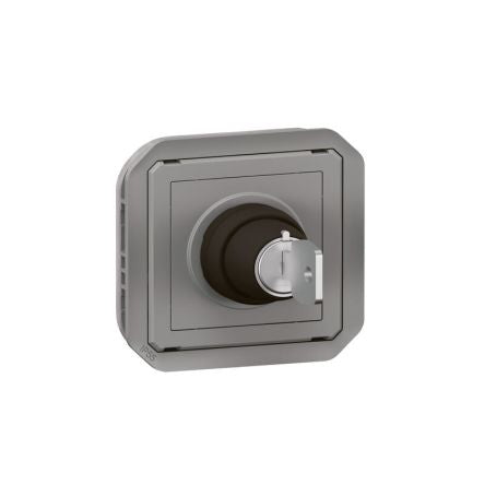 Legrand 1 Way Grey Switch Mechanism 10A, Plexo Series [069534L]; 253-8728