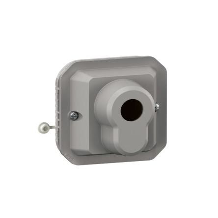 Legrand Grey Push Button Light Switch, 1 Way [069535L]; 253-8730