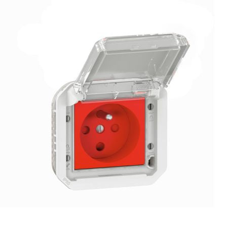 Legrand Grey Plug Socket, 2 Poles, NF Socket [069553L]; 253-8756