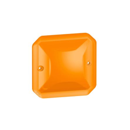 Legrand Orange Push Button Light Switch, 1 Way [069590L]; 253-8789