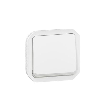 Legrand Black Push Button Light Switch, 1 Way [069612L]; 253-8811