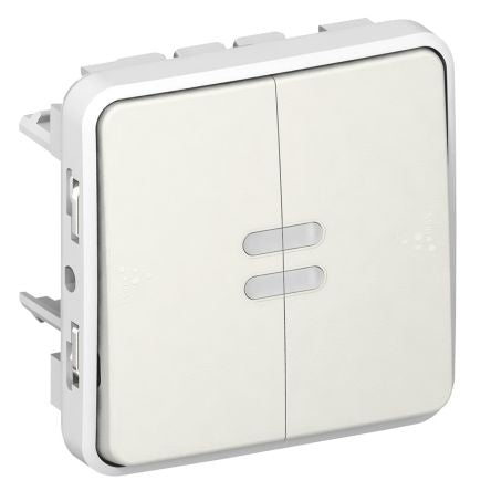 Legrand Black Push Button Light Switch, 1 Way [069615]; 253-8815