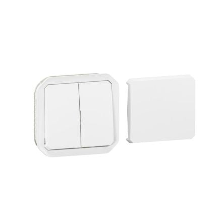 Legrand Black Push Button Light Switch, 1 Way [069618L]; 253-8818