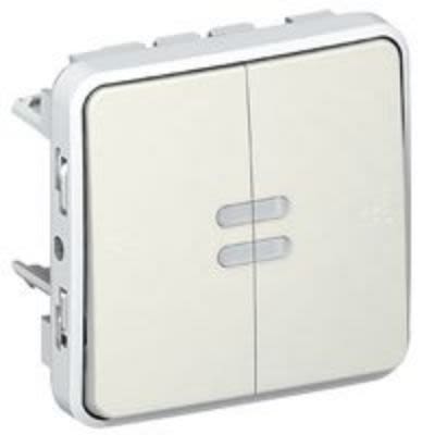 Legrand Black Push Button Light Switch, 1 Way [069619]; 253-8819