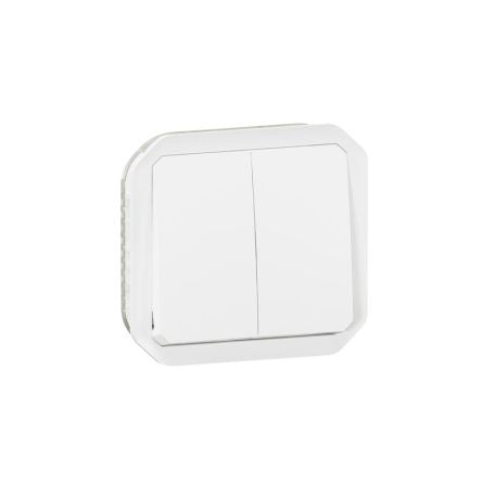 Legrand Black Push Button Light Switch, 1 Way [069625L]; 253-8824