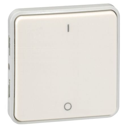Legrand Black Push Button Light Switch, 1 Way [069627]; 253-8827