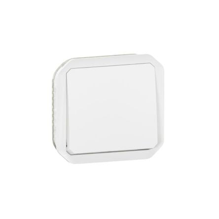 Legrand Black Push Button Light Switch, 1 Way [069630L]; 253-8831