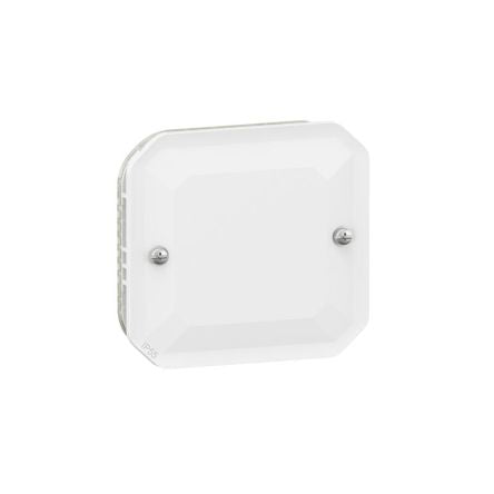 Legrand White Push Button Light Switch, 1 Way [069637L]; 253-8839