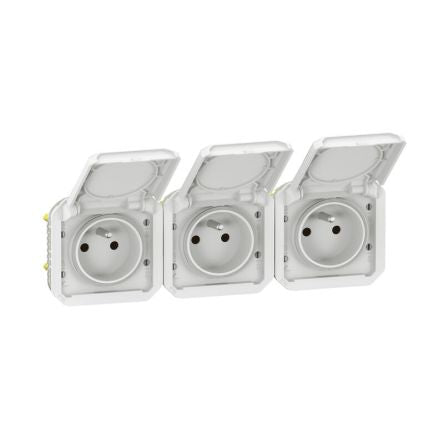 Legrand Plug Socket, 2 Poles, NF Socket [069644L]; 253-8846