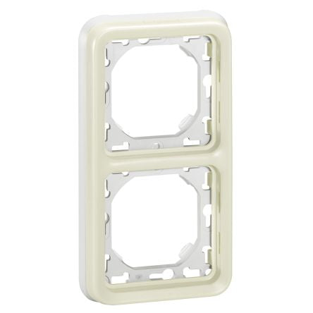 Legrand Black Thermoplastic Back Boxes, IP55, 2 Gangs [069696]; 253-8881