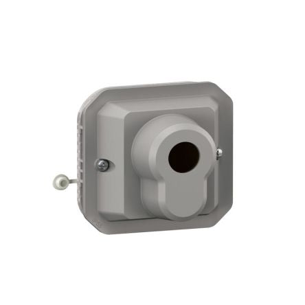 Legrand Grey Push Button Light Switch, 1 Way [069706L]; 253-8886