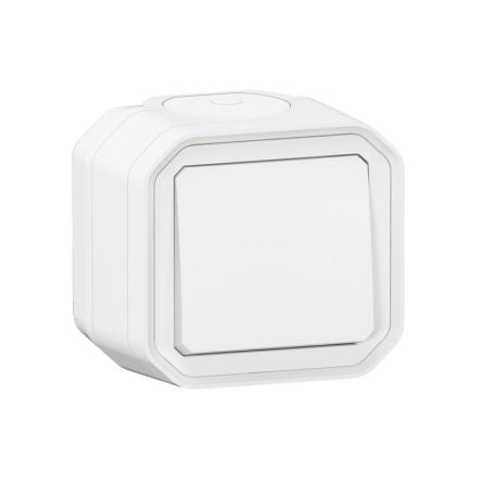 Legrand Black Push Button Light Switch, 1 Way [069751L]; 253-8906