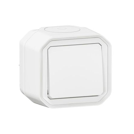 Legrand Black Push Button Light Switch, 1 Way [069760L]; 253-8909
