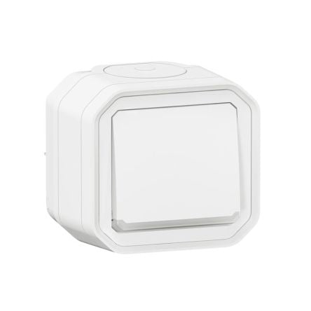 Legrand Black Push Button Light Switch, 1 Way [069762L]; 253-8911