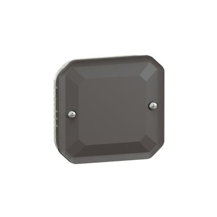 Legrand Grey Push Button Light Switch, 1 Way [069837L]; 253-8958