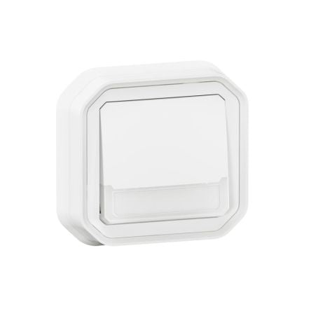 Legrand Black Push Button Light Switch, 1 Way [069864L]; 253-8979