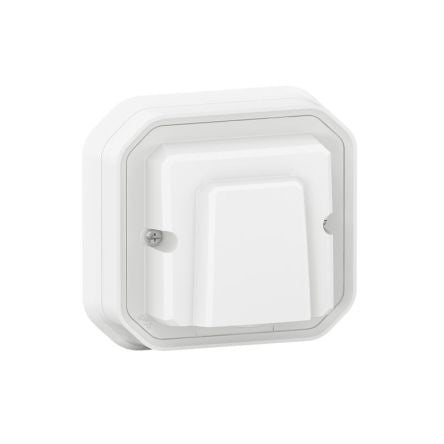 Legrand Black Push Button Light Switch, 1 Way [069888L]; 253-8986