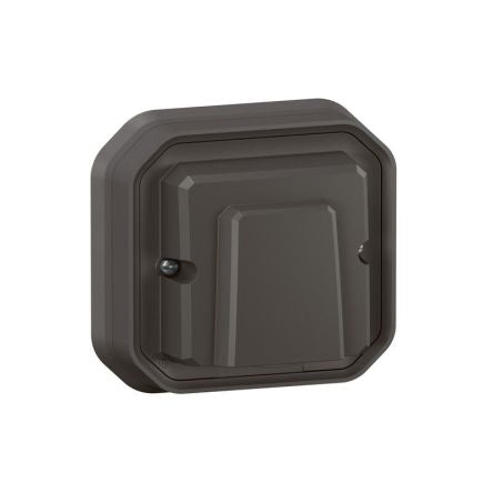 Legrand Grey Push Button Light Switch, 1 Way [069899L]; 253-8992