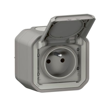 Legrand Grey Plug Socket, NF Socket [070004]; 253-9053