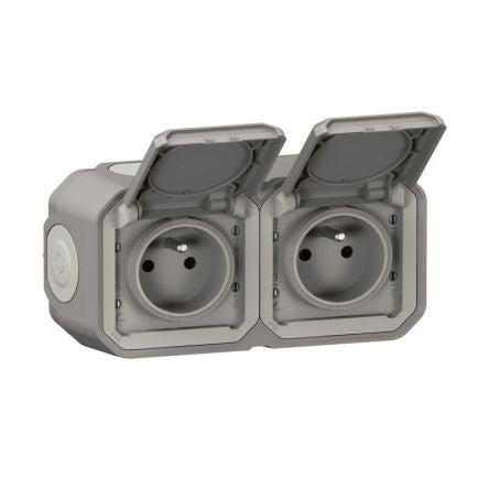 Legrand Grey Plug Socket, NF Socket [070005]; 253-9054