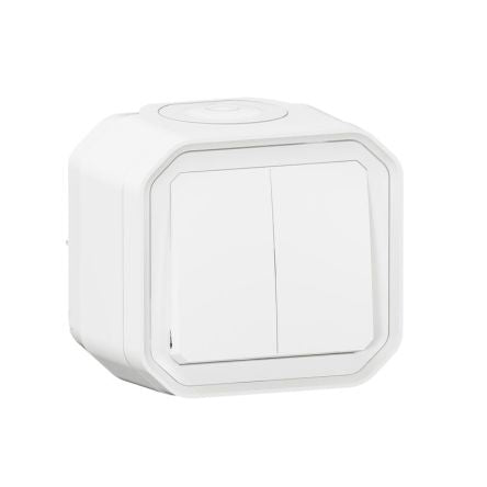 Legrand Black Push Button Light Switch, 1 Way [070023]; 253-9067