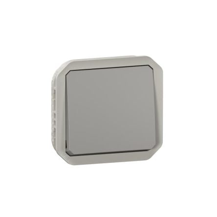 Legrand Grey Push Button Light Switch, 1 Way [070040]; 253-9086