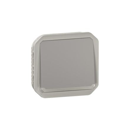Legrand Grey Push Button Light Switch, 1 Way [070045]; 253-9091