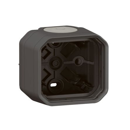 Legrand Black, Grey Light Switch Cover [070056]; 253-9103