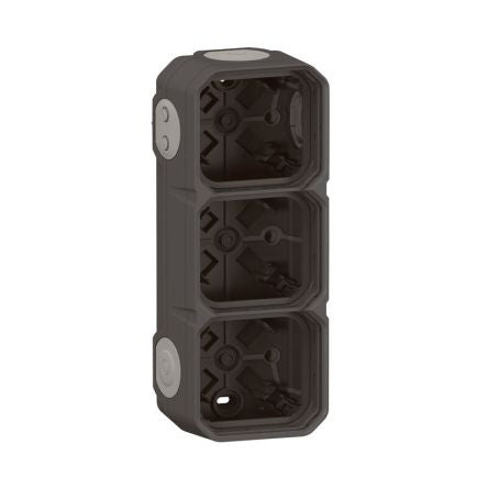 Legrand Black, Grey Light Switch Cover [070058]; 253-9105