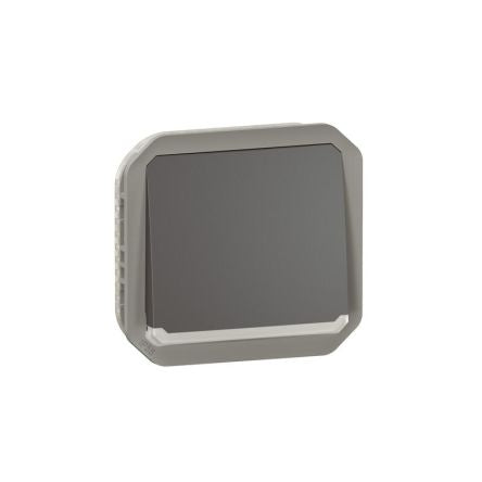 Legrand Grey Push Button Light Switch, 1 Way [070083]; 253-9130