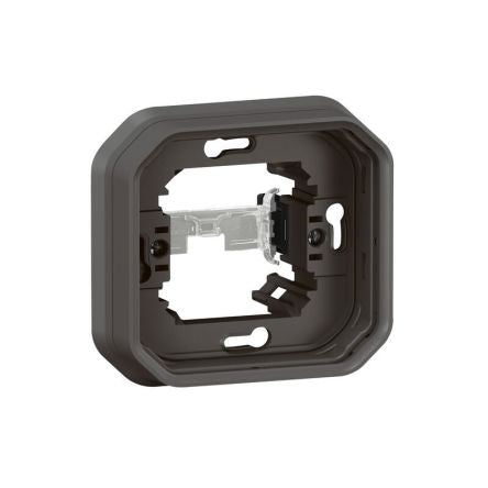 Legrand Black, Grey Light Switch Cover [070093]; 253-9132