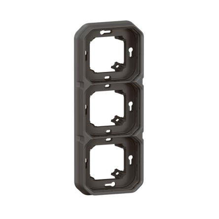 Legrand Black, Grey Light Switch Cover [070095]; 253-9135