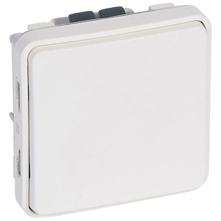 Legrand Black Push Button Light Switch, 1 Way [070730]; 253-9139