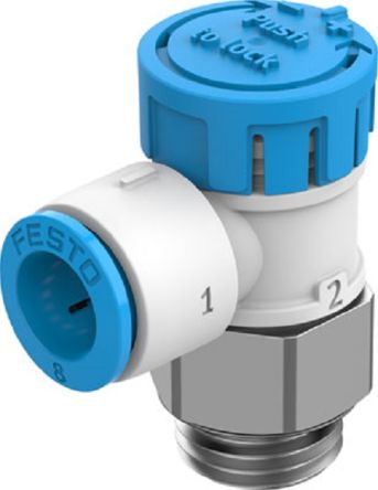 Festo VFOE Series Pneumatic Manual Control Valve, 8095434 [VFOE-LE-T-G14-Q8-P50]; 253-9253