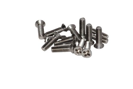 Hammond Cross M3.5 Flat Tamper Proof Security Screw x 12.0mm [1550MS100]; 253-9496
