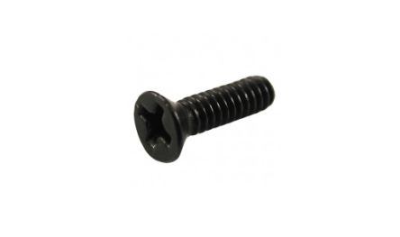 Hammond Cross M3.5 Flat Tamper Proof Security Screw x 12.0mm [1550MS100BK]; 253-9497