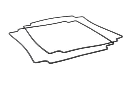 Hammond Silicone Gasket for Use with 1554 & 1555 Q & Q2 Enclosures [1554QGASKET]; 253-9550