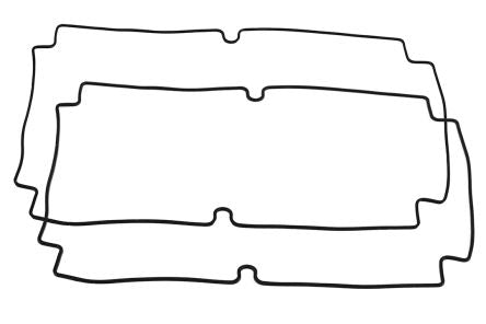 Hammond Silicone Gasket for Use with 1554 & 1555 X Enclosures [1554XGASKET]; 253-9562