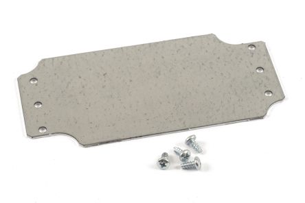 Hammond Silicone Mounting Plate, 52mm W, 108mm L for Use with Flanged 1555 CF & C2F Enclosures [1555CFPL]; 253-9568