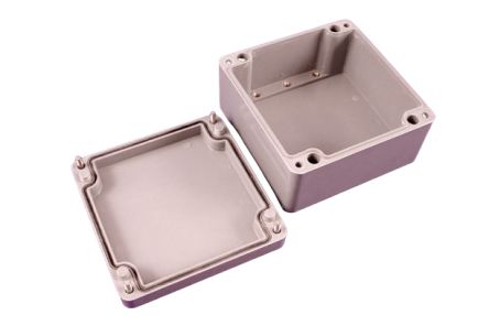 Hammond Glass Reinforced Polyester Enclosure, 160 x 160 x 90mm [1590ZGRP161]; 253-9697