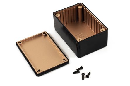 Hammond General Purpose Enclosure, 85 x 56 x 39mm [1591RLBK]; 253-9708