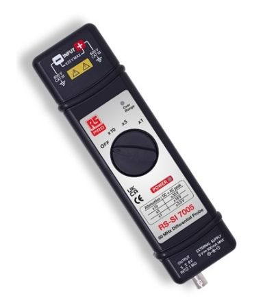 RS PRO Oscilloscope Probe, Differential Type, 60MHz, 1:1, 1:5, 1:10, BNC Connector [0]; 253-9784