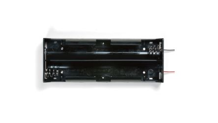 Takachi Electric Industrial D Battery Holder, Coil Spring Contact [SN1-6-P]; 254-2524