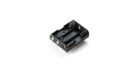 Takachi Electric Industrial 3 x AA Battery Holder, Coil Spring Contact [SN3-3PC-P]; 254-2531